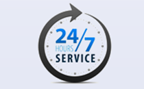 Logo for 24/7 service, showcasing modified roofing expertise and reliable solutions for residential and commercial needs in NJ.